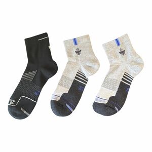 Bombas Hex Tec Merino Performance Crew Socks – Size Large – 3 Pair Bundle – NWOT